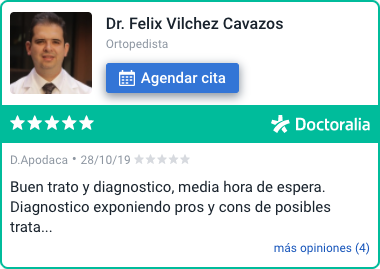 Felix Vilchez Cavazos - Doctoralia.com.mx